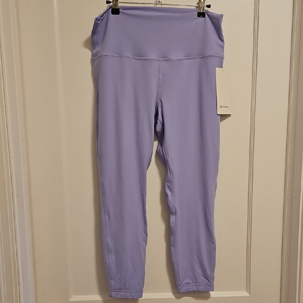 Lululemon Athletica Light Purple High-Waisted Leggings